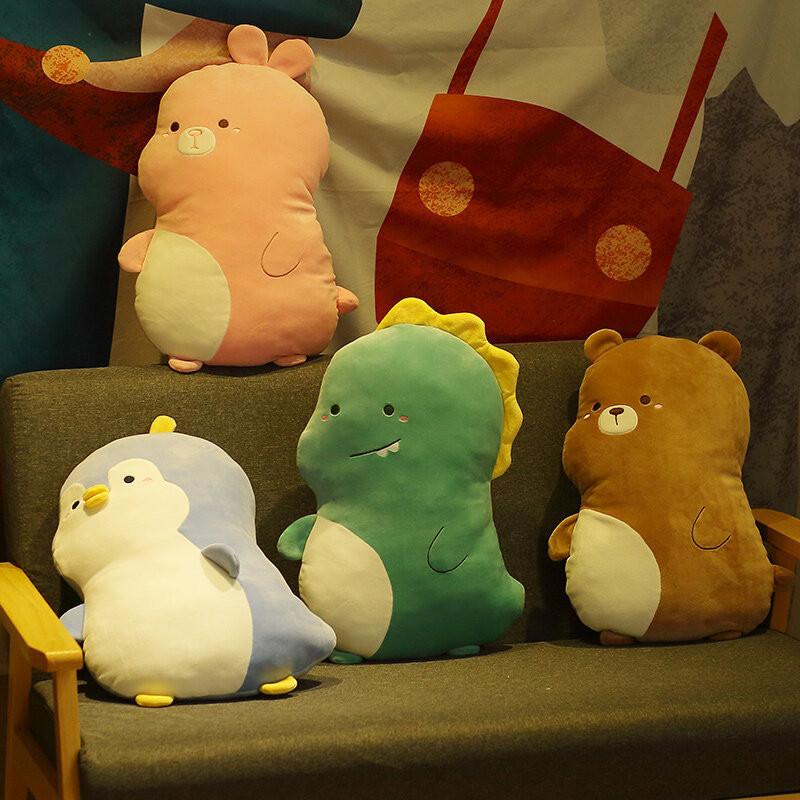 Dinosaur Rabbit Cute Bear Plush Toy Cartoon Girls Children Festive Gift Dolls