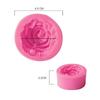 5pcs Cake Decorating Tools 3D Rose Flower Silicone Mold Fondant Gift Decorating Chocolate Cookie Soap Polymer Clay Baking Molds