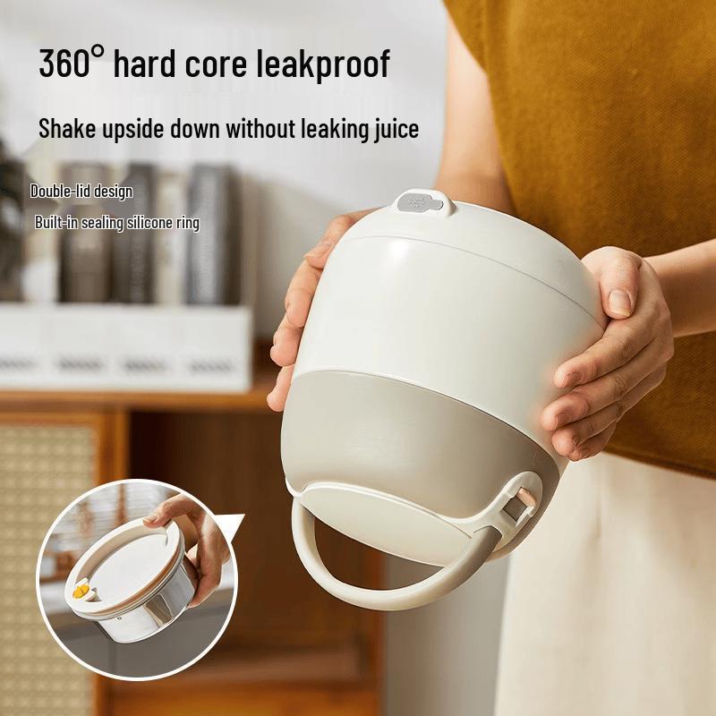 ZISIZ 1.0L Double-Layer USB Electric Heating Lunch Box