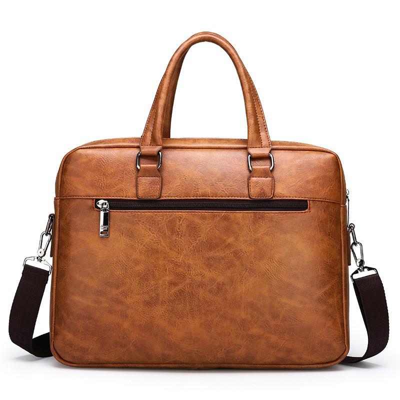 Pánská business casual kabelka aktovka - crossbody taška přes rameno pro kancelář a cestování