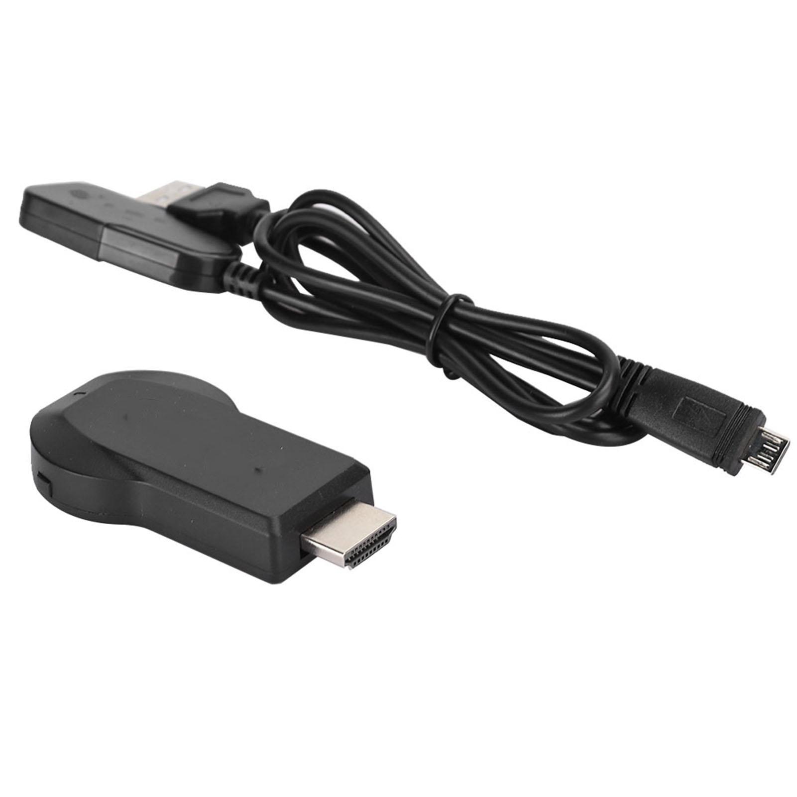

Wi-Fi HDMI TV Беспроводной дисплей Приемник Адаптер Dongle Поддержка Airplay Miracast DLNA чёрный