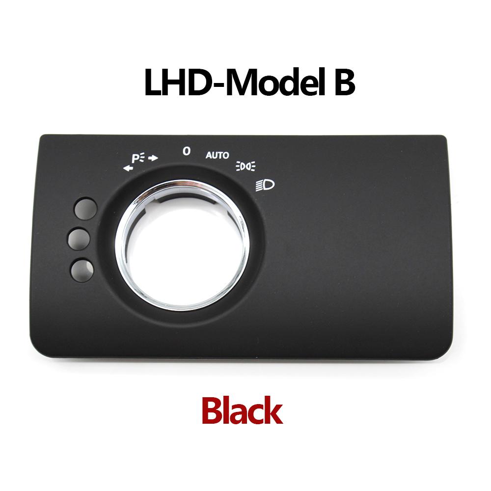 Car Interior Head Lamp Headlight Switch Panel Trim Replacement For Mercedes Benz W164 ML GL 300 350 450 500 2005-2011