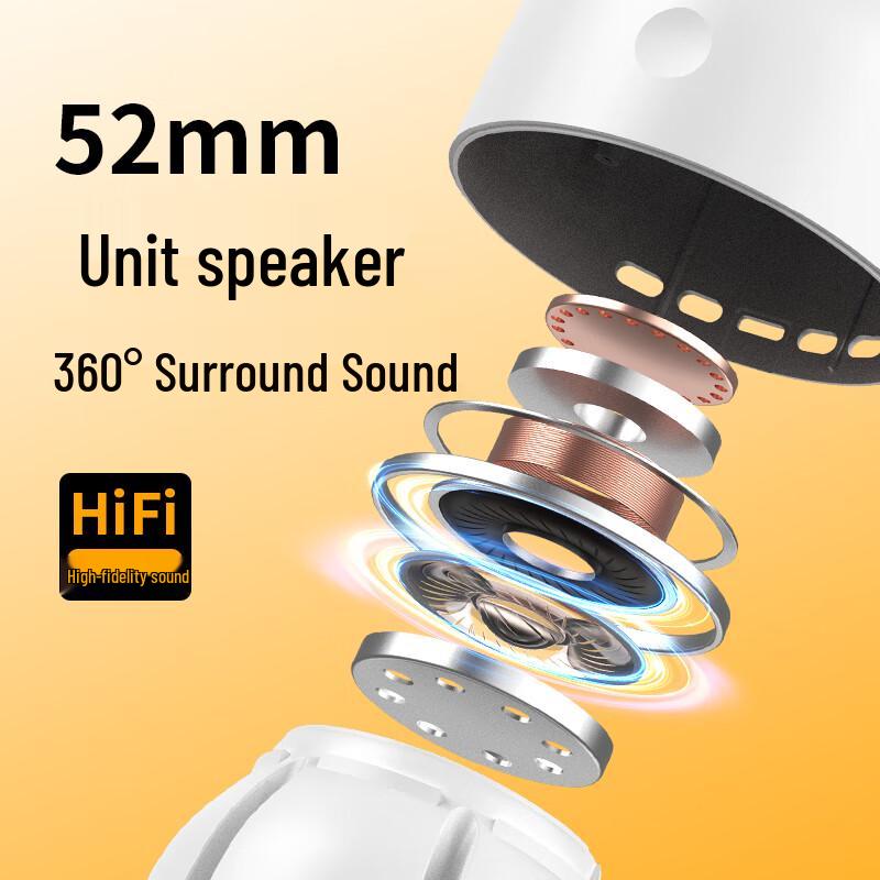 Yidian Rechargeable Camping Retro Lantern Speaker