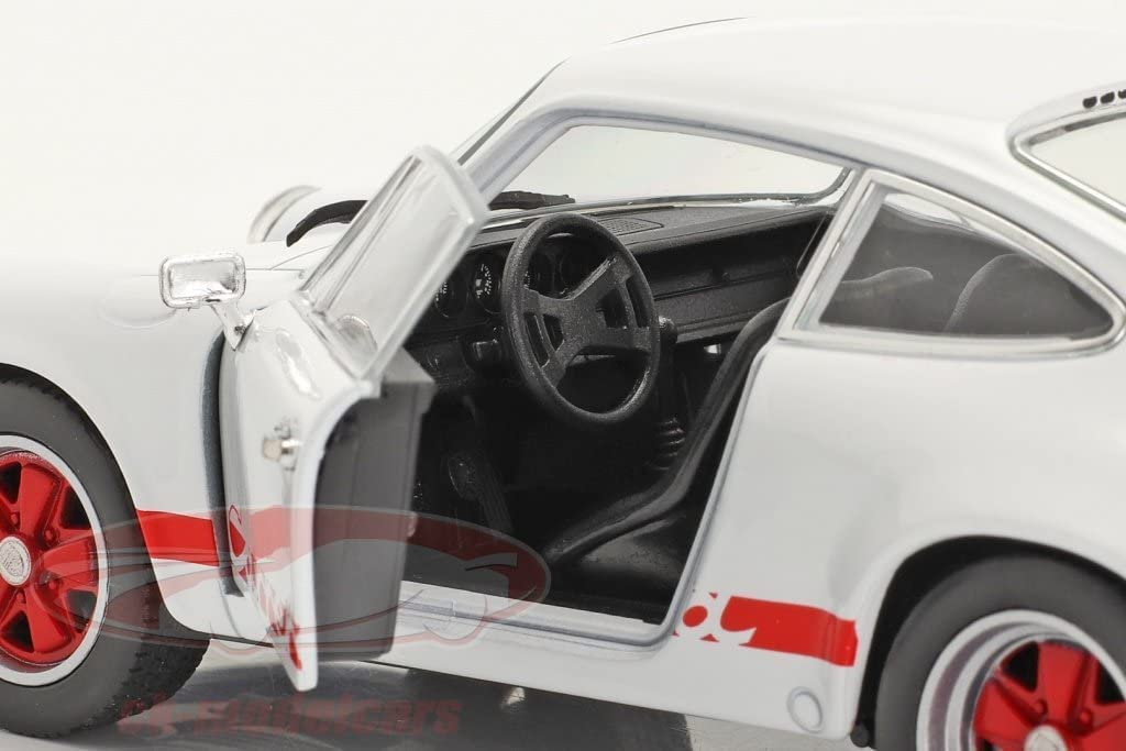 Willy scale Porsche 911 Carrera RS 1973 1/18 2.7 (White/Red)