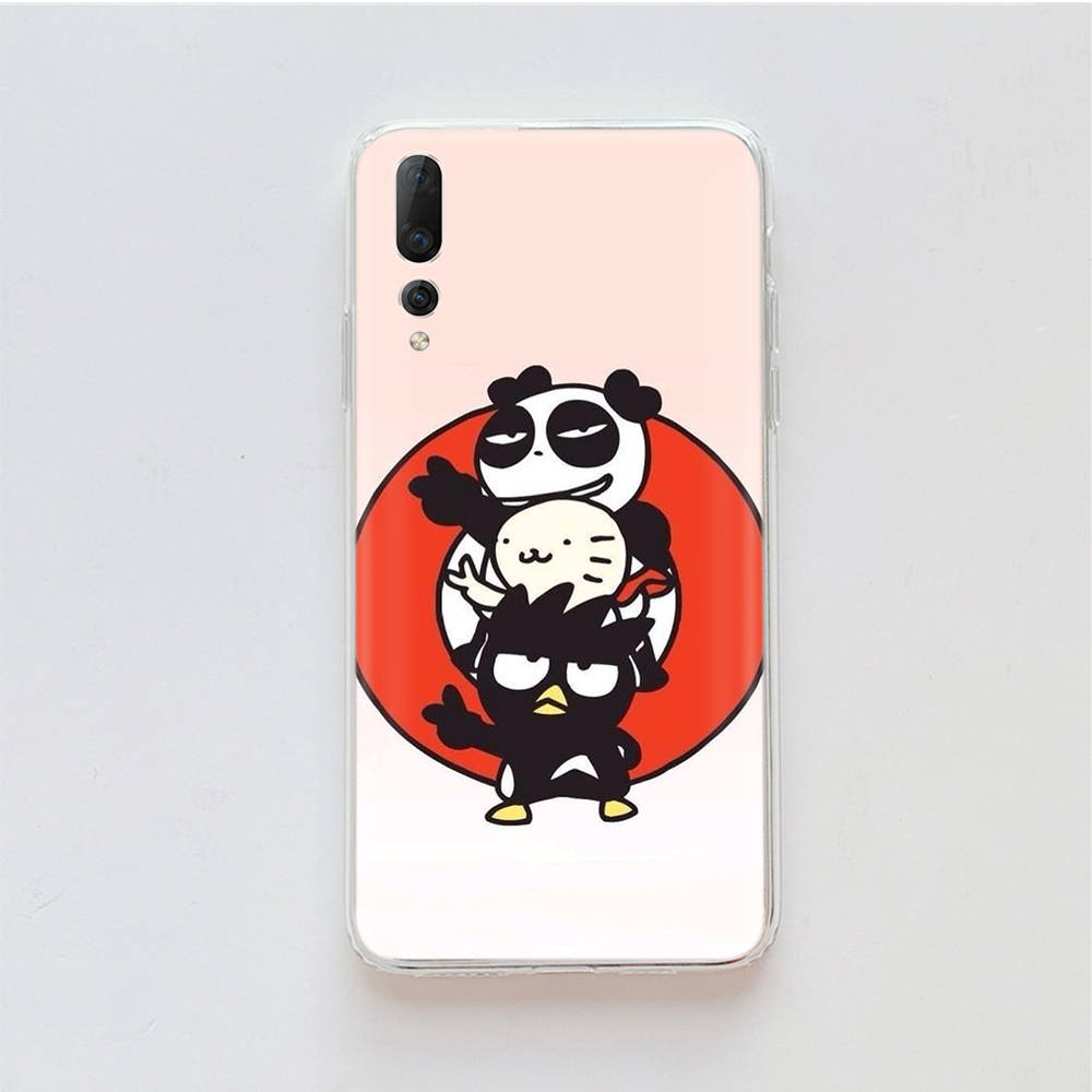 Transparent Case for Samsung A04 A14 A23 M33 M53 Realme 10 9 C35 C55 VIVO X80 Infinix Hot 30 Note 11 Tecno Spark 8P Pro L-26 Badtz-maru