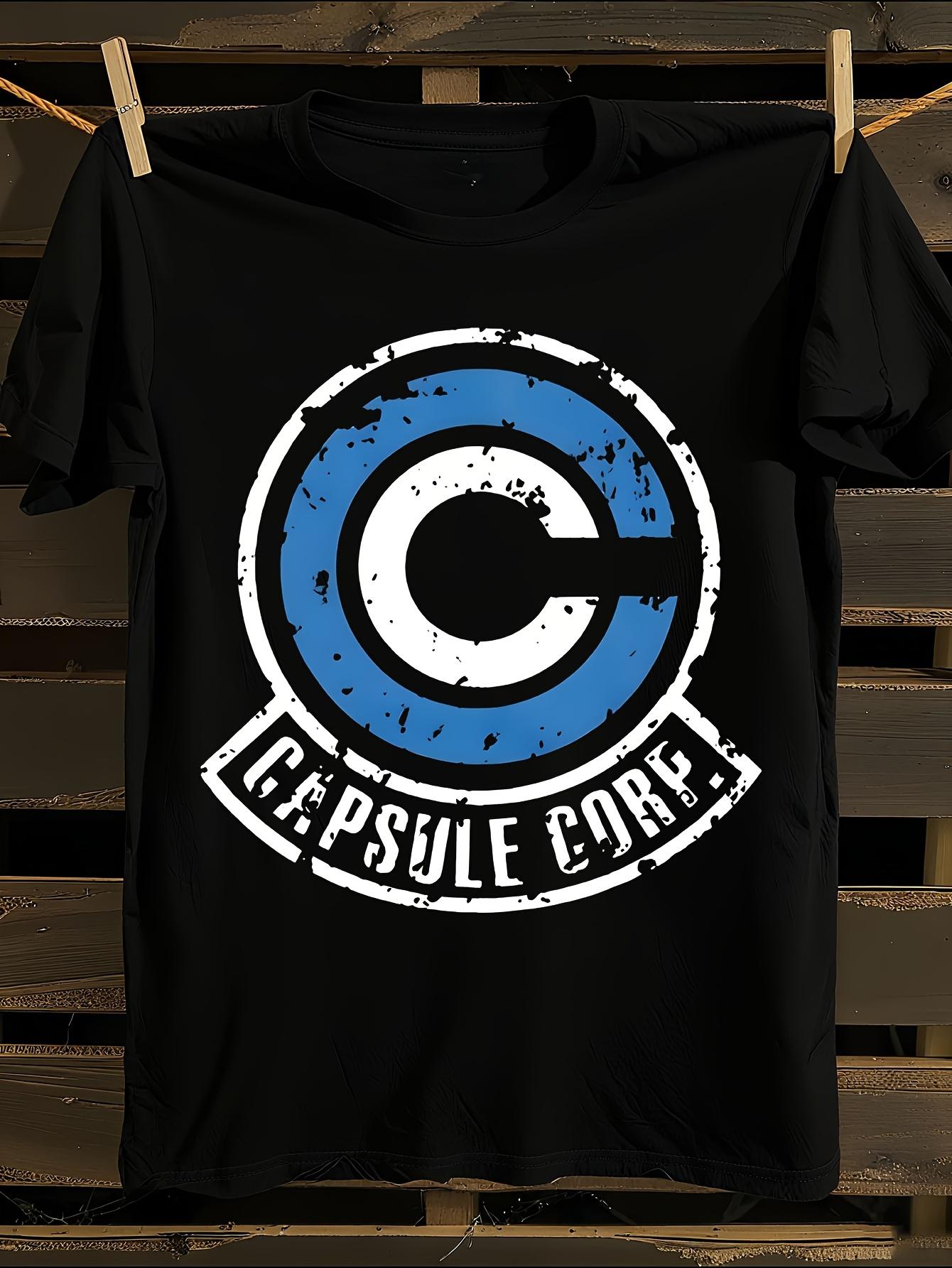 Capsule Corp Unisex Black Tshirt XXXL
