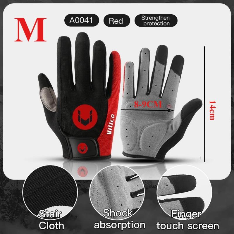 Outdoor Cycling  Road Cycling  Sports  Shock Absorption  Half Finger  Breathable Sun Protection Gloves