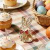 Broches Lapin Nœud Papillon Rose Mignon Créatif Pour Femmes Broches revers Perle Accessoires Vêtements Bijoux