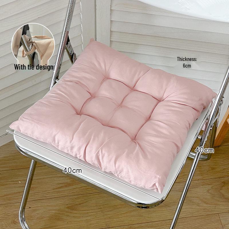 Soft Fluffy Seat Cushion for Dorm, Home & Office - Thickened, Non-Slip, Back & Waist Support