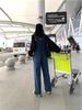 Women's Retro Denim Wide-Leg Overalls – High Waist, Floor Length, Korean Style Jumpsuit for Spring/Autumn