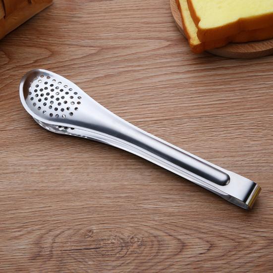 Food Clip Wear Resistant Rustless Stainless Steel Kitchen Utensils Clamp for Kitchen