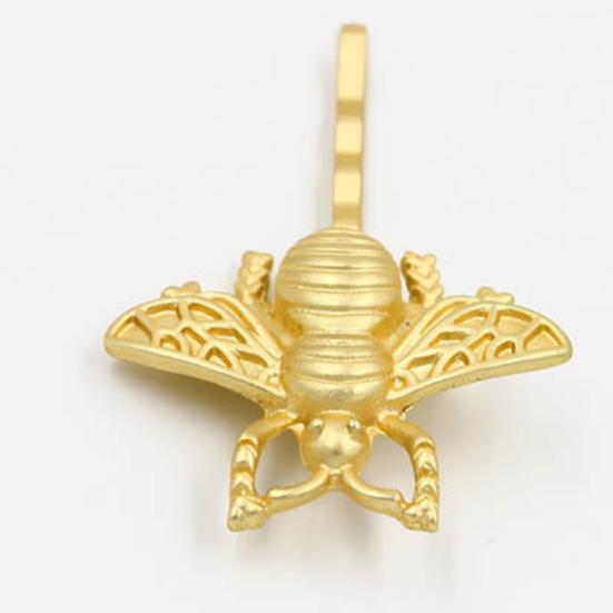 1 Pc Exquisite Cute Women Girl Alloy Bee Hairpin Slide Clip Hair Accessory Gift