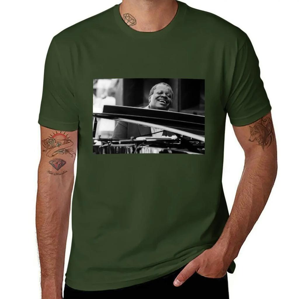 Oscar Peterson Tshirt Blanks Aesthetic Clothing Tee Shirts For Unisex