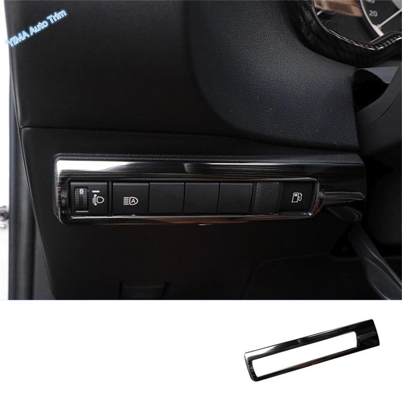 LHD ! Headlight Knob Cover Head Light Adjustment Knob Sticker Cover Trim For Toyota Corolla 2024 2025