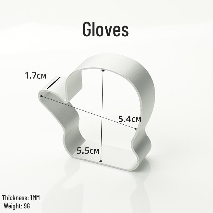 Keksform aus Aluminiumlegierung: Ananaskuchen, Weihnachten, & Ostern Ausstechform Backwerkzeug