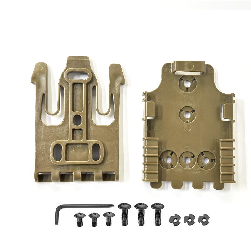 QLS Kit For Gun Holster Accessories Gun Case Adapter Quick Locking System Kit with QLS 19 and 22 Polymer