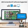 9-inch LCD Screen Video Microscope Support 32GB TF Card 1000X Microscope and Telescope 1080P with