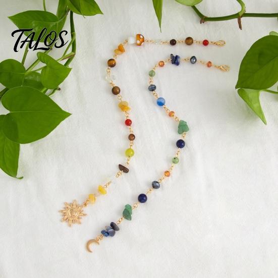 Summer Vacation Hair Decor Boho Chain with Vintage Pendent, Decorative Charms, Tropical Styling Tools Jewelry, Accessories for Women Hairstyles
