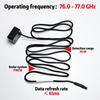 Manufacturer Black BSD500 speed sensor for Vehicle blind spot monitoring of vehicles/motorcycles speed radar