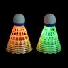 1Pcs Lighting Badminton Head Led Luminous Colorful Goose Feather Shuttlecock Outdoor Sports Entertainment Night Training Ball