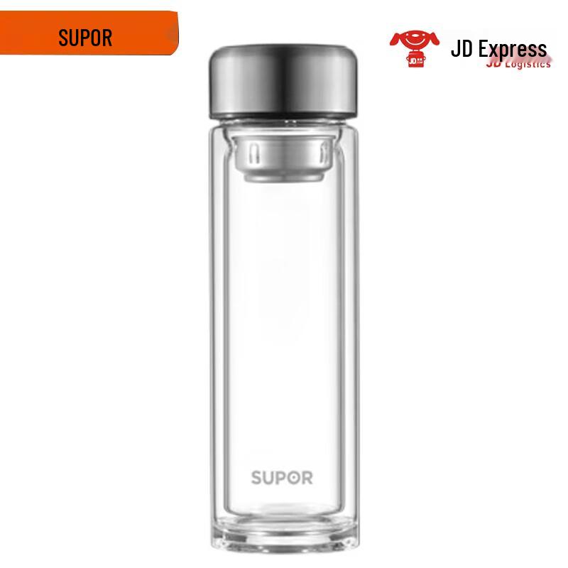 Supor Double-Layer High Borosilicate Glass Cup