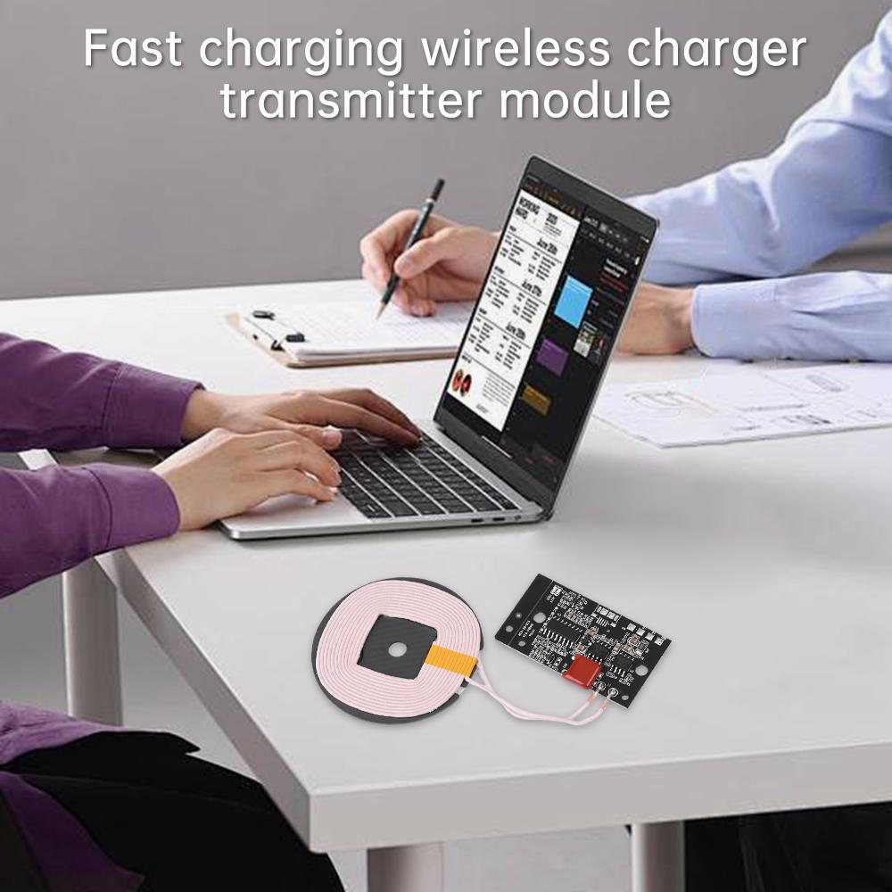 15W Wireless Charging PCBA Long Distance Home Car 12V Wireless Charging Module Fast Wireless Charger Transmitter Module
