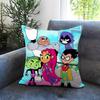 anime Teen Titans Go! Cushion Cover Comfortable Reversible Pillow Cover Ideal for Car Sofa Bedroom & Beyond