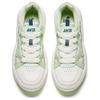 Anta Fashion Trend Shock Absorbing Lightweight Increased Height Low Top Sneakers Women Sneakers White Green 122528035-2
