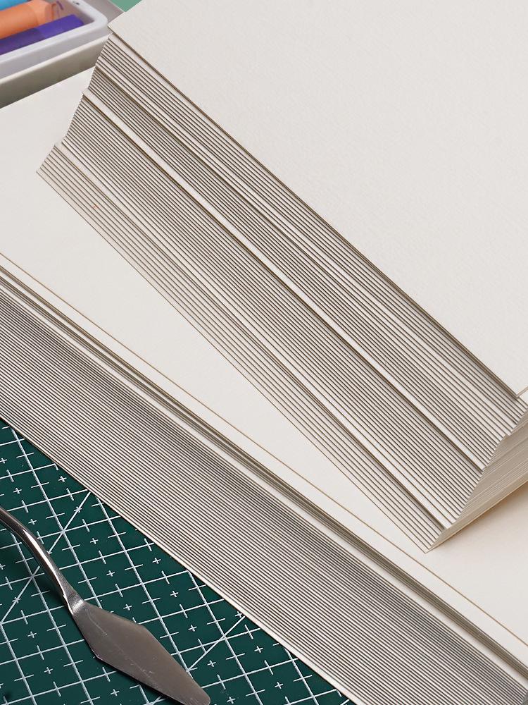 Thickened 250g Oil Pastel Drawing Paper: 10x10cm, A4, A5 Sizes Available