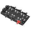 6 Way Splitter Hub 4PIN PWM Speed Regulation 3PIN ARGB Light Control Expansion BoardIDE Interface