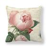 Housse de coussin florale camélia Rose, taie d'oreiller Vintage à imprimé Floral, décorative pour canapé