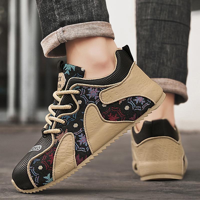 Fashion Designer Brand Hot Sale Sneaker Man Outdoor Lightweight Breathable Casual Sports Shoes Loafers Fashion Men Shoes Tenis Masculino