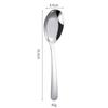 Zhishi 304 Stainless Steel Flat Spoon
