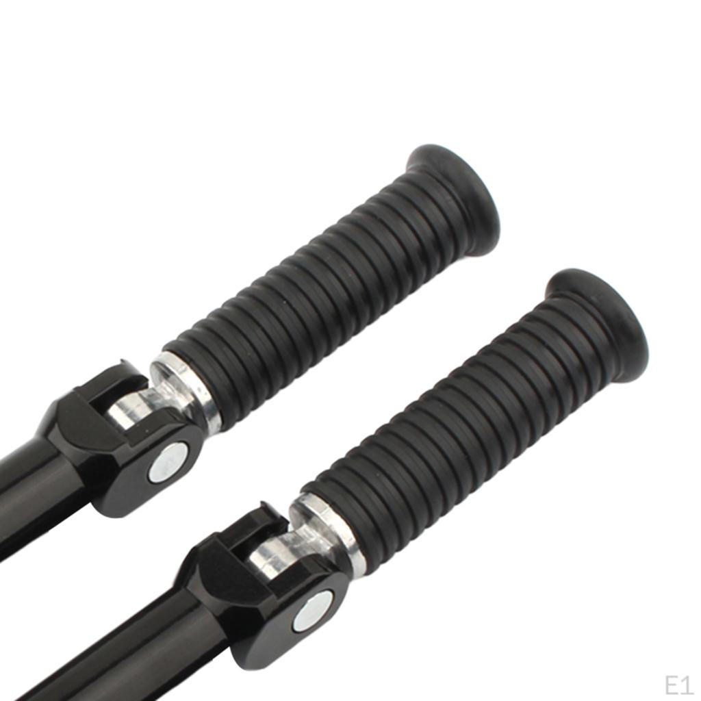 Aluminum Rear Passenger Foot Pegs Fit for FLDE Deluxe 107 2018