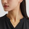 Lala Christie 18K Arabesque Necklace, 0.02ct Diamond, Gold, Ring, lp56-0002-yg