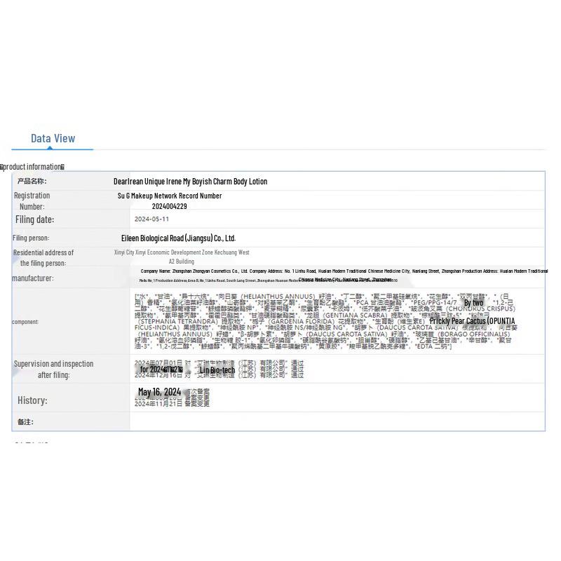 Dearlrean 'My Youth' Scented Body Lotion