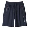 Summer Quick Drying Ice Silk Sports Casual Five Quarter Pants Plus Size Beach Men’s Shorts