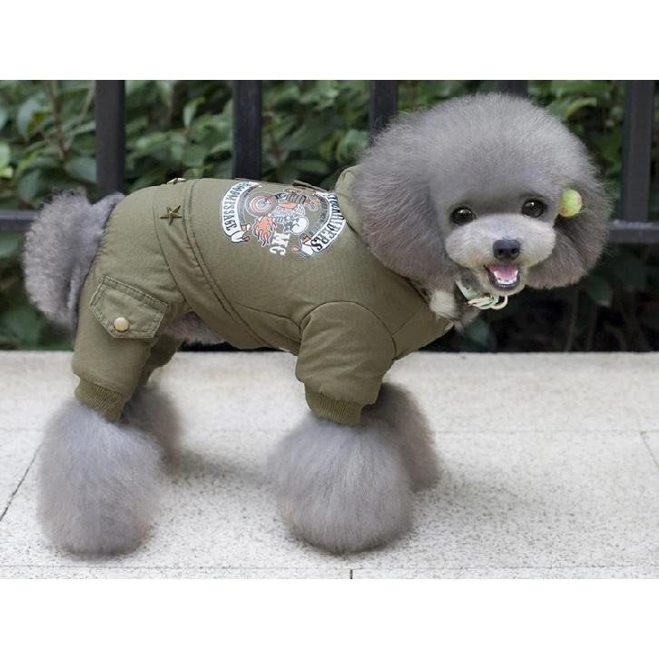 Kleidung für kleine Hunde Herbst Winter Warm Puppy Haustier Hund Mantel Jacke Mode mit Kapuze Chihuahua Yorkie Overalls Kleidung für Hunde