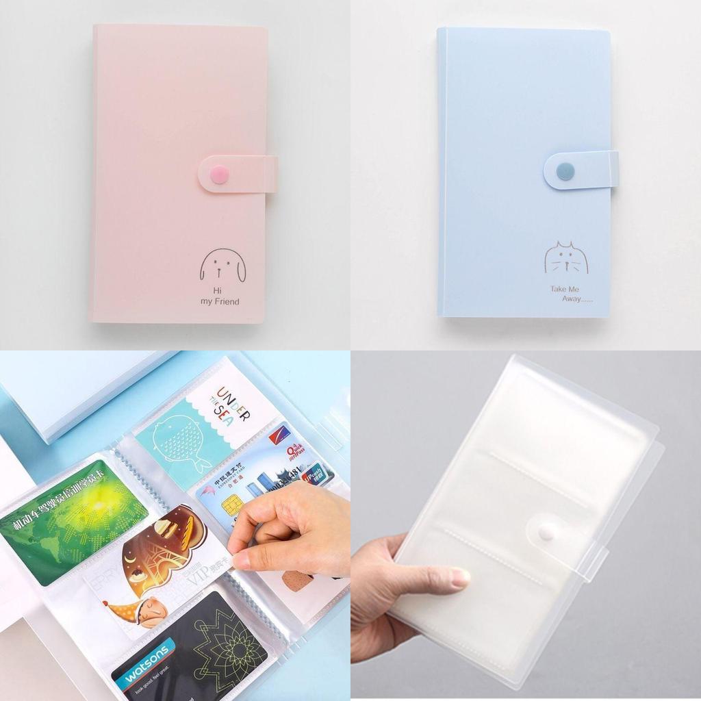 Geräumige 240 Taschen Fotokarten-Sammelalbumhüllen, entworfen für Visitenkarten und Fotos