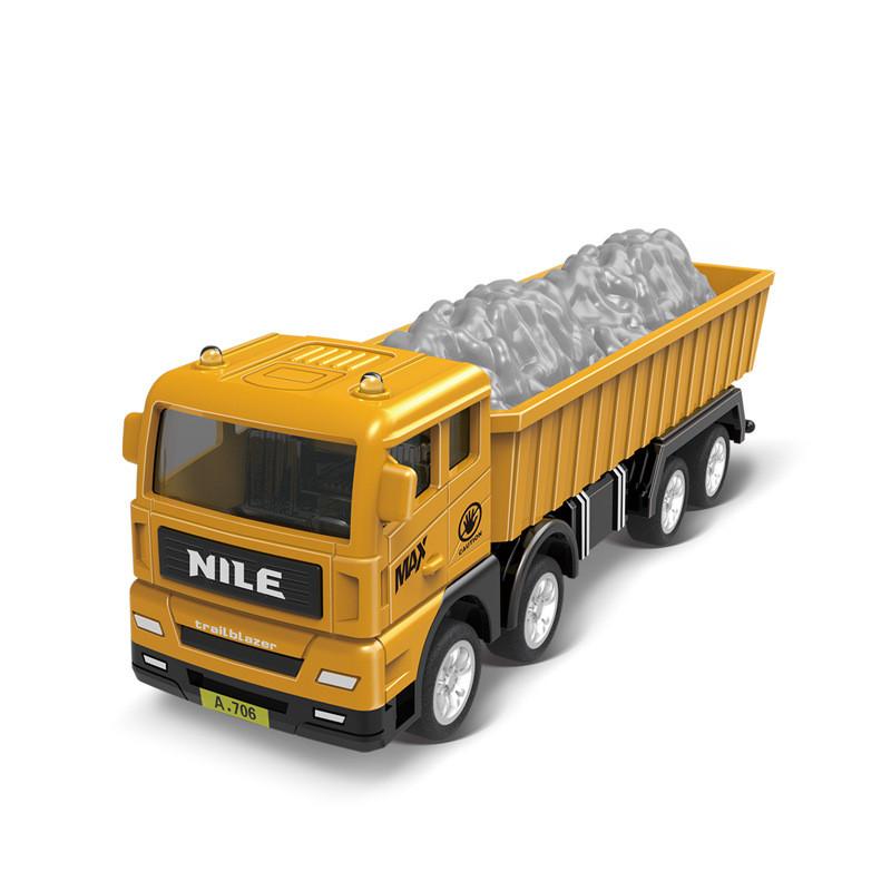 Plastic Mixer Excavator Truck Construction Vehicle Children Inertia Car Toy