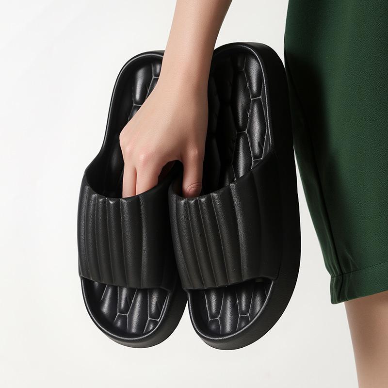 EVA bathroom slippers summer home indoor couple bath non-slip cool slippers