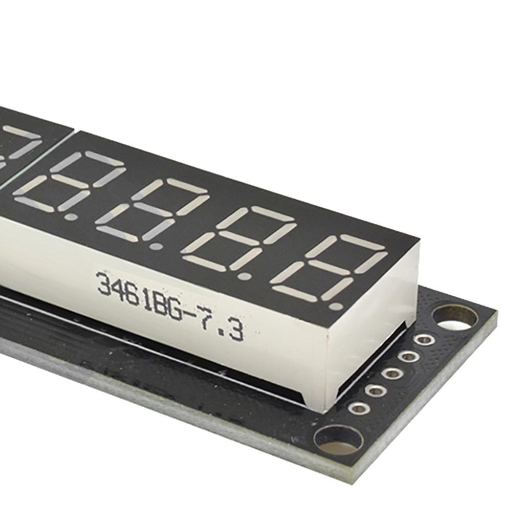 Digital Tube Display Module 8 Digit 7 Segment LED 5V 0.36in 74HC595 Yellow Display