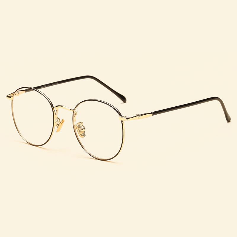 

Ретро Металлические Круглые Очки в Корейском Стиле