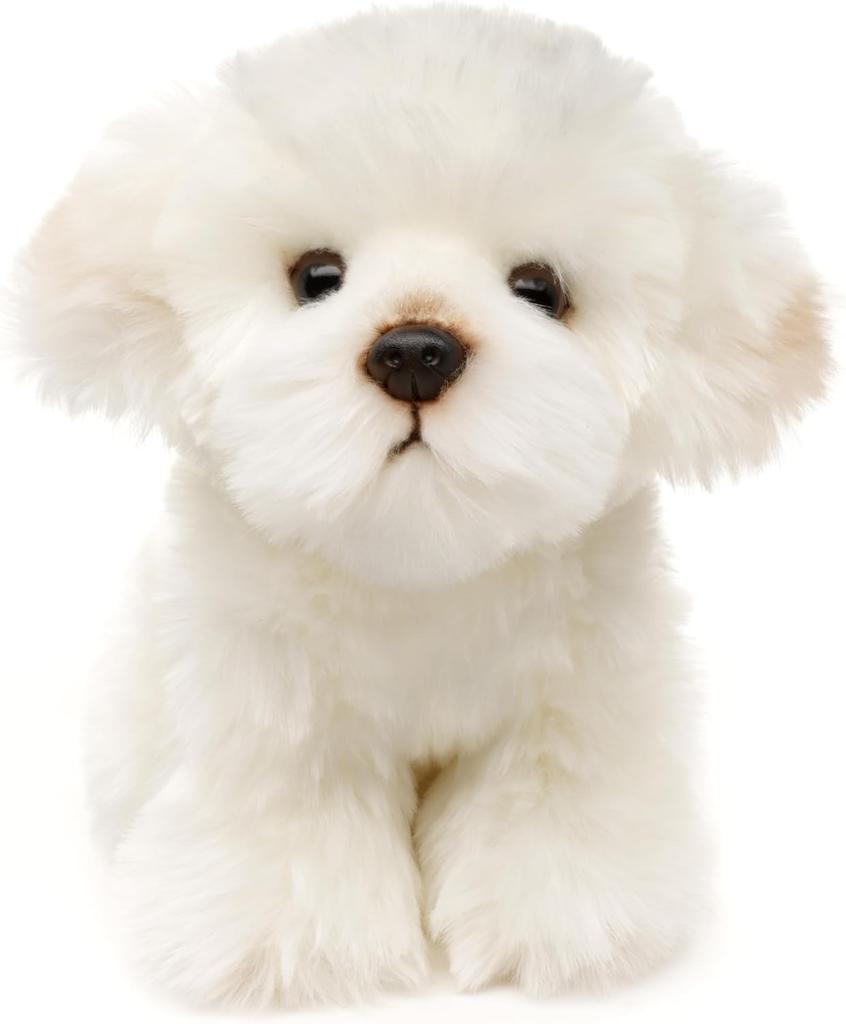 Uni-Toys - Maltais - 18 cm (la taille) - chien en peluche, animal de compagnie - jouet en peluche, peluche