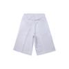 Li Ning China  Series Logo Print Side Stripe Big Pocket Casual Shorts Women Shorts White AKLQ186-2