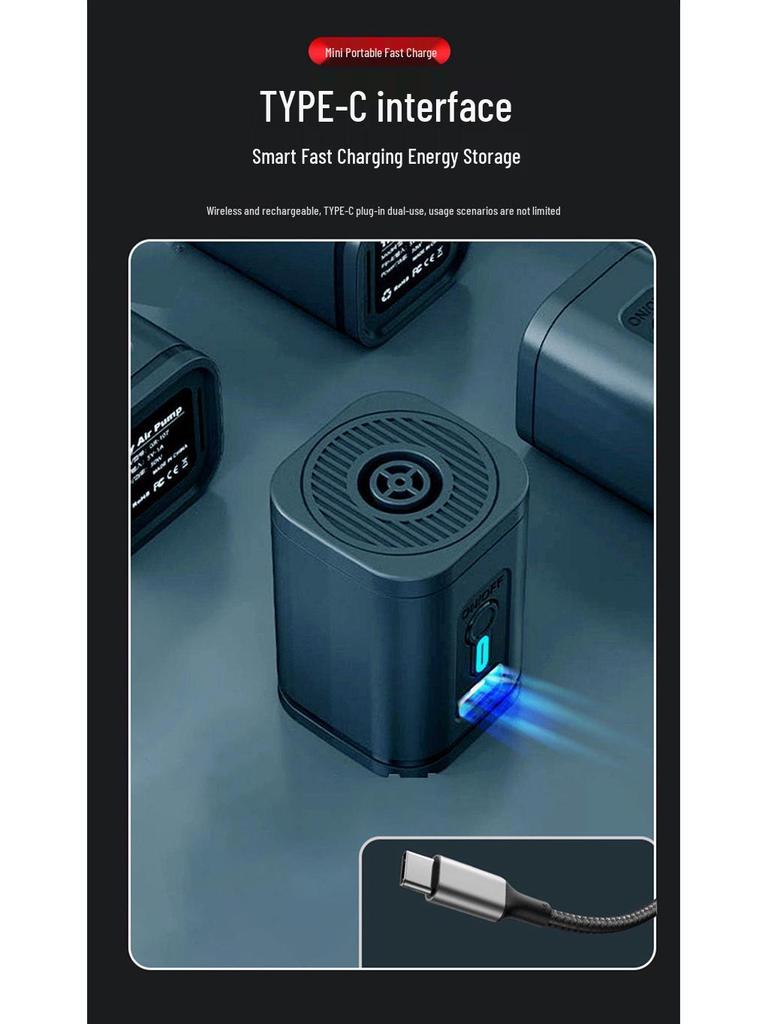 Jiajiale Wireless Vacuum Compression Pump - Electric Suction Pump with 110V EU and US Standards.