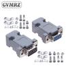 2Set DB9 Adapter Connector Core DB15 DB25 DB37 RS232 Serial COM Plug Connectors Hole/Pin Female Male Port Socket D Sub DP9