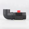 New 1Pcs T Branch Splitter Pipe Joiner Connector 90mm To 75mm Valve Flap Adjustable Air  Heater Vent Ducting For Car Truck