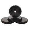 Spur Gear 1M-77T/78T/79T/80T/81T/82T/83T/84T/85T/86T Teeth Pitch 3.14 Mm Total Height 10 Mm Gear Wheel Carbon Steel Blackening