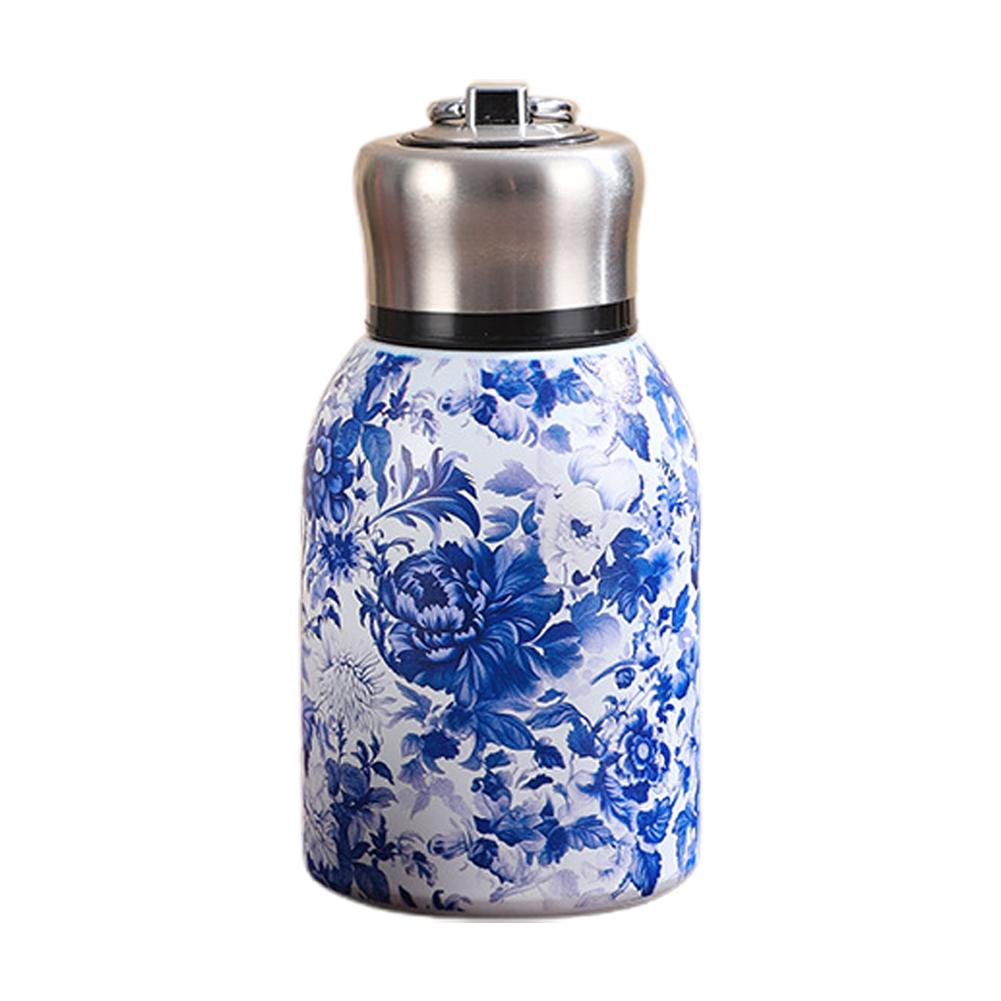 New 300ML Mini Insulated Water Bottle Coffee Vacuum Flasks Stainless Steel Portable Travel Camping Water Bottle With Lid Cups
